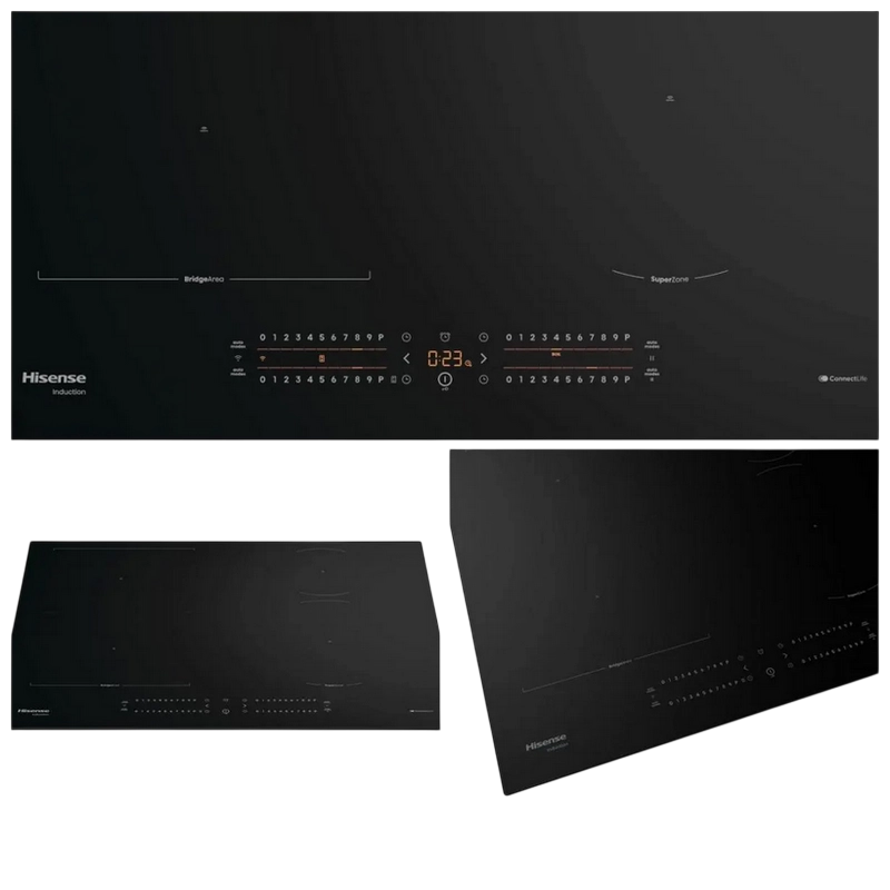 Plită cu inducție Hisense HI6432BSCWF Negru - 7.36 kW | Vitroceramică Plită cu inducție Hisense HI6432BSCWF Negru - 7.36 kW | Vitroceramică