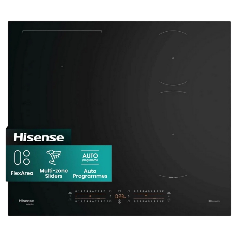 Plită cu inducție Hisense HI6432BSCWF Negru - 7.36 kW | Vitroceramică Plită cu inducție Hisense HI6432BSCWF Negru - 7.36 kW | Vitroceramică