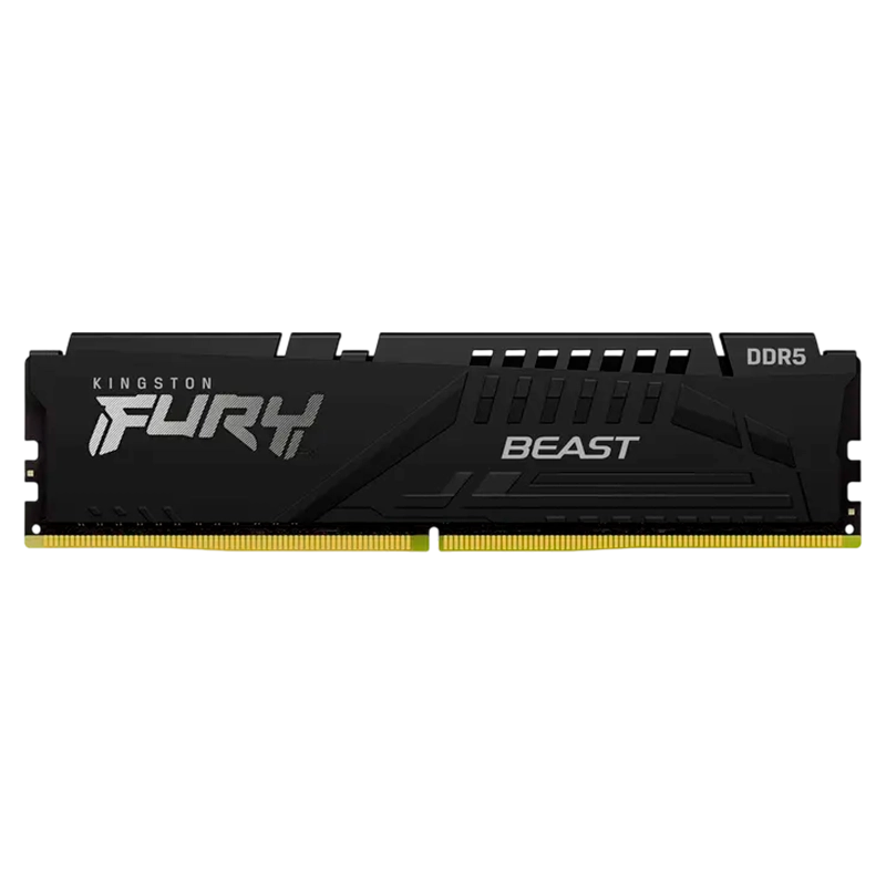 Оперативная память Kingston FURY Beast FURY Beast 32 ГБ Чёрный - DDR5 SDRAM | 6400 МГц | 1x 32 ГБ Оперативная память Kingston FURY Beast FURY Beast 32 ГБ Чёрный - DDR5 SDRAM | 6400 МГц | 1x 32 ГБ