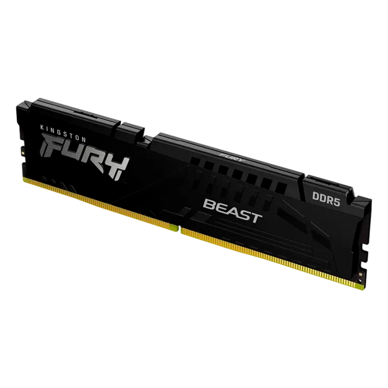 Оперативная память Kingston FURY Beast FURY Beast 32 ГБ Чёрный - DDR5 SDRAM | 6400 МГц | 1x 32 ГБ Оперативная память Kingston FURY Beast FURY Beast 32 ГБ Чёрный - DDR5 SDRAM | 6400 МГц | 1x 32 ГБ