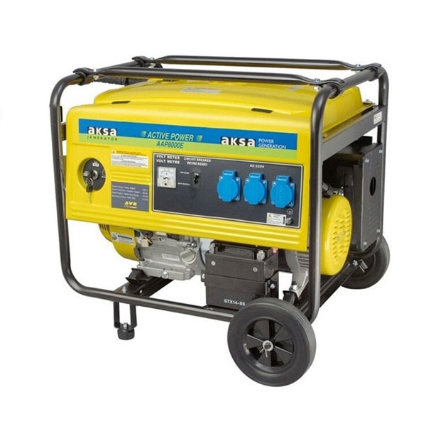 Бензиновый генератор AKSA AAP8000E (6 - 6,5 KW 50Hz 220V)
