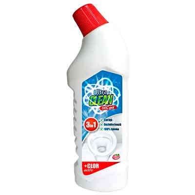 Средство для WC гель с хлором Ultra Clean 1L