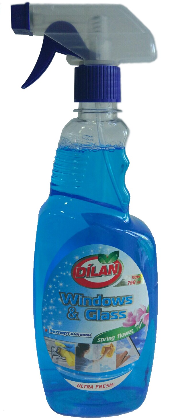 Средство для мойки и чистки стекол Glass Expert ''Dilan/Melly'' 750ml
