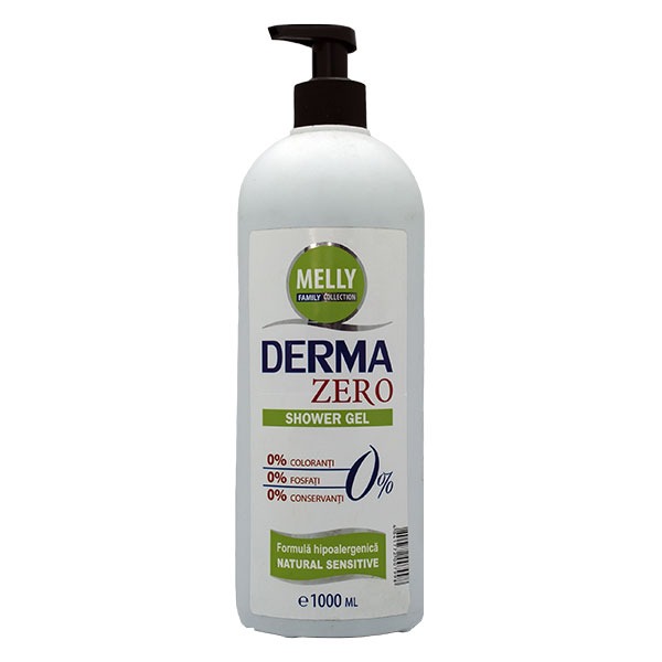 Gel de dus Shower gel Derma 0 Family Natural Sensitive 1L