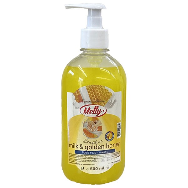 Sapun lichid Melly Lapte & Miere 500ml