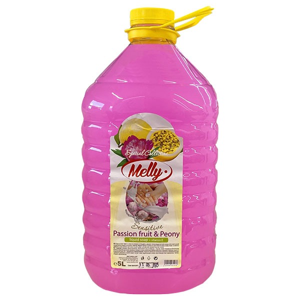 Sapun lichid Melly Passion Fruit & Peony 5L
