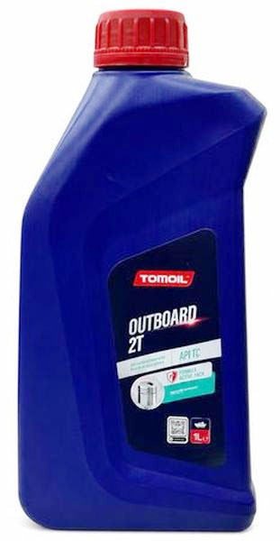 Tomoil Масло двухтакт.полусинт. 2T TC 1л