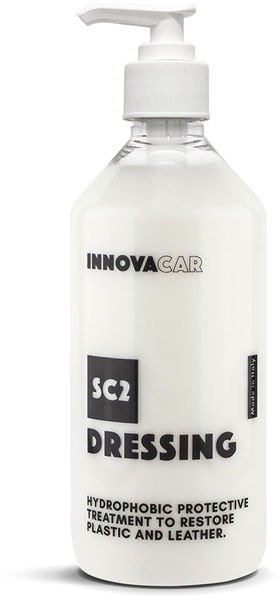 79298 SC2 Dressing 500ml Activator și soluție hidrofobă de protecție pentru suprafețe din plastic și piele