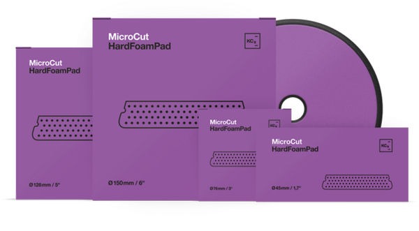 9998327 Micro Cut Hard Foam Pad (violet) 45x25mm 1buc Burete pentru îndepărtarea zgârieturilor fine, hologramelor și urmelor de lustruire