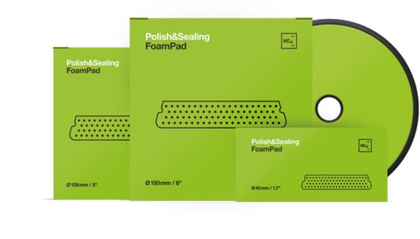 9998336 Polish & Sealing Foam Pad (verde) 45x25mm 1buc Burete moale pentru lustruire