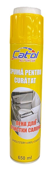 Spuma spray pentru curatarea textil de interior CATOL 650ml