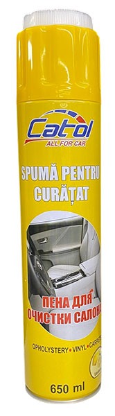 Spuma spray pentru curatarea textil de interior 650ml (Lemon) Catol