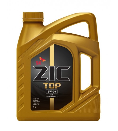 Ulei de motor ZIC TOP 5W-30 4L
