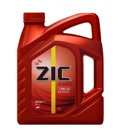 Ulei de motor ZIC X3000 15W-40 4l