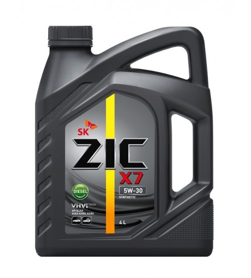 Ulei de motor ZIC X7 5W-30 Diesel 4L