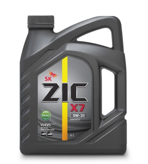 Ulei de motor ZIC X7 5W-30 Diesel 6L