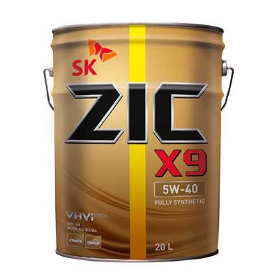 ZIC X9 5W-40 20L Fully Synthetic ulei de motor