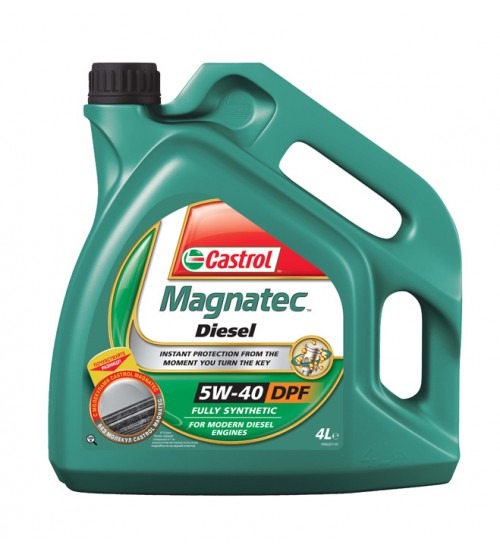 Моторные масла Castrol Magnatec Diesel 5W-40 DPF 4л