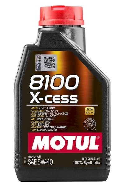 108946 MOTUL 5W30 X-CESS 5L масло моторное