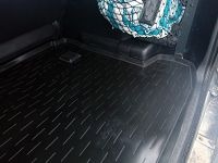 Коврик в багажник резиновый Aileron для Mitsubishi Pajero III (1999-2006)/Pajero IV (2006- ) (71007)