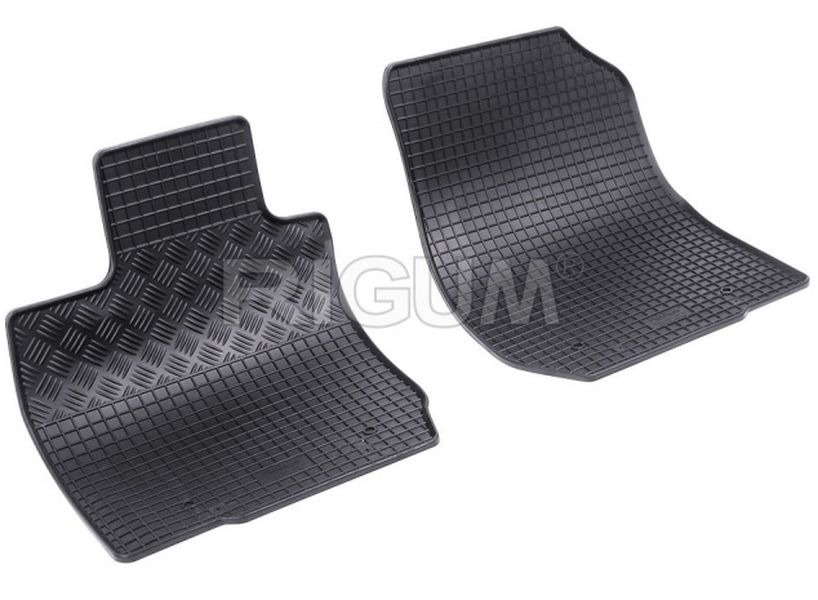 Covoraș de cauciuc auto pentru interior Rigum Dacia Logan 3-й ряд 2 шт