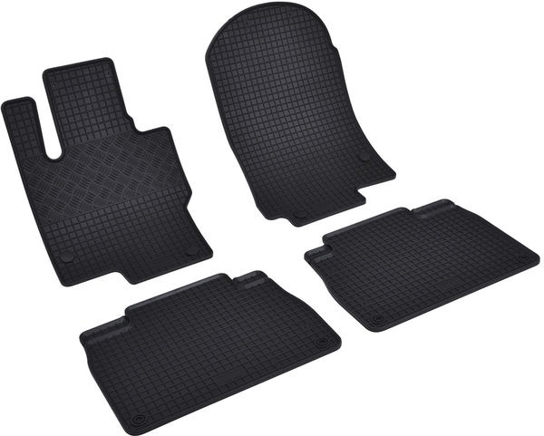 Автомобильный резиновый коврик в салон Rigum Mercedes GLE 19- (W167)/ PHEV /Mercades GLE Coupe 16- (C167)