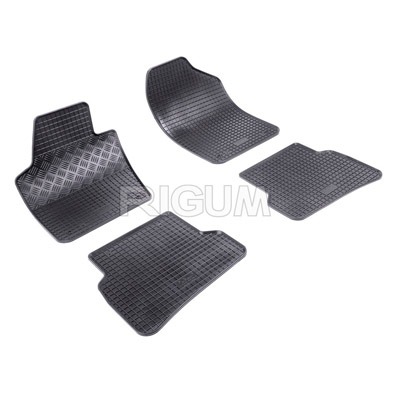 Covoras cauciuc RIGUM Skoda Fabia III 2014 DESIGN