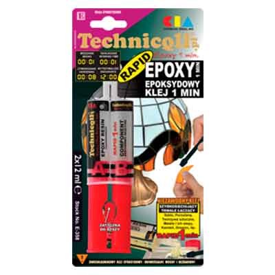 Adeziv epoxid incolor Technicqll E-358 2x12ml