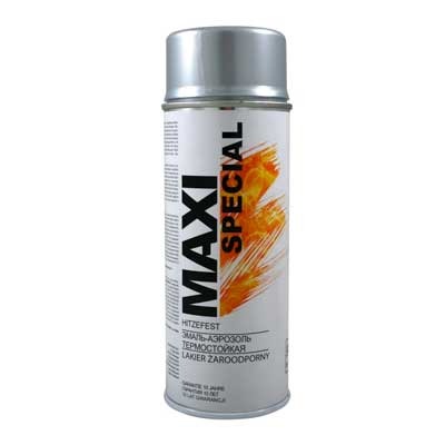 Термостойкая краска Maxi Color RAL0014 антрацит 400ml