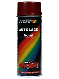 Спрей аэрозольный Motip 41200 Red autolack sp.400ml