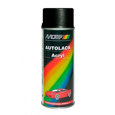 Аэрозольная краска Motip 51020 Black Met autolack 400ml