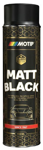 604006 Car Black Matt vopsea 600ml