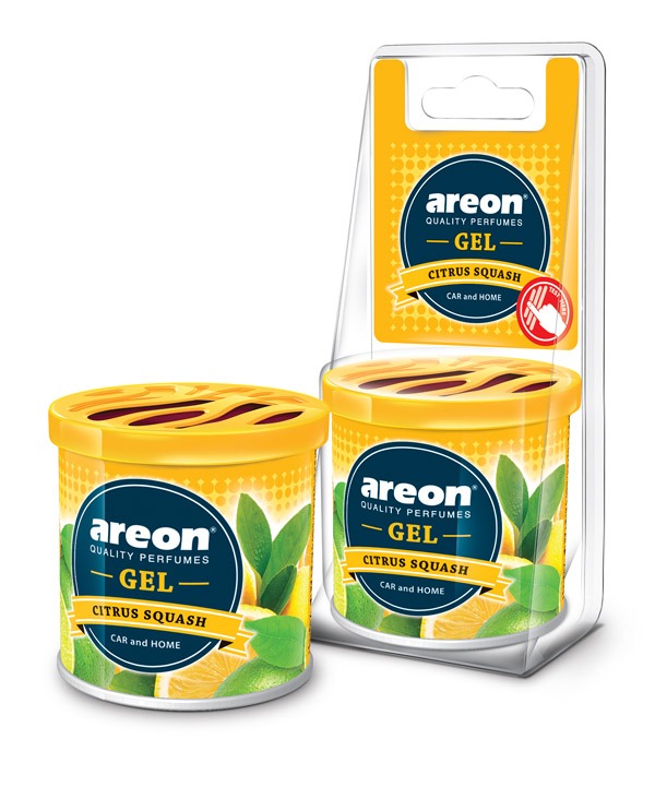 Odorizant Areon Gel Can Blister (Citrus Squash) 1buc.