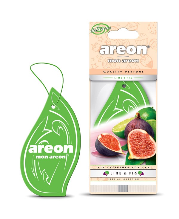 Odorizant Areon Mon Areon 1buc. usc. (Delicious)-(Lime & Fig) 1buc. usc.