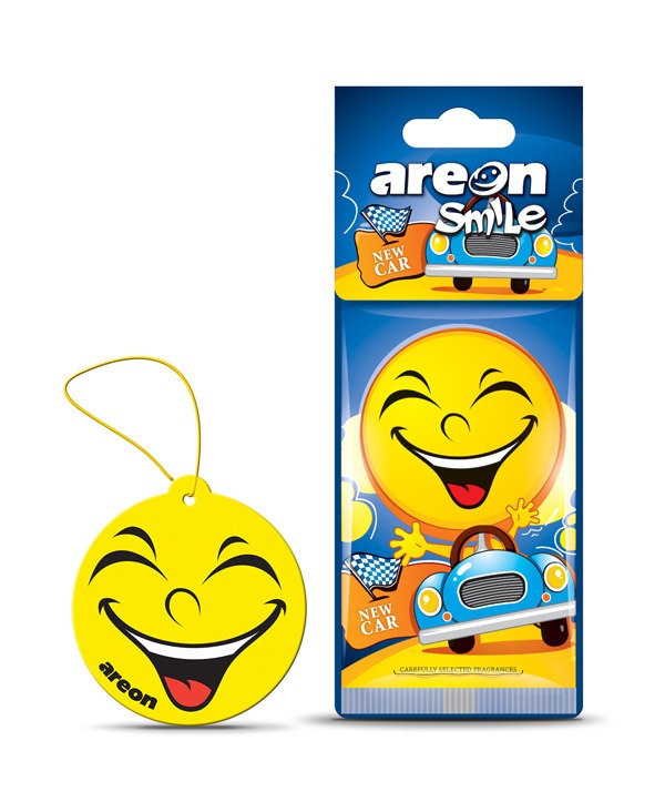 Ароматиз. Areon Smile Dry 1шт. суx (New Car)