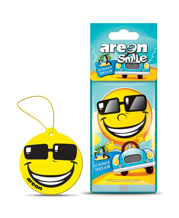Ароматиз. Areon Smile Dry 1шт. сух. (Summer Dream)