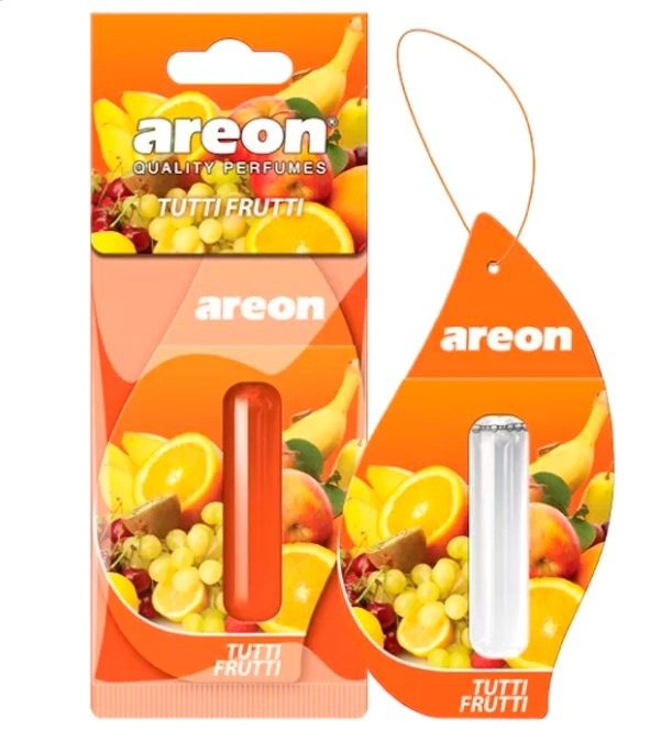 Ароматизатор Areon Liquid Tutti Frutti 5ml.