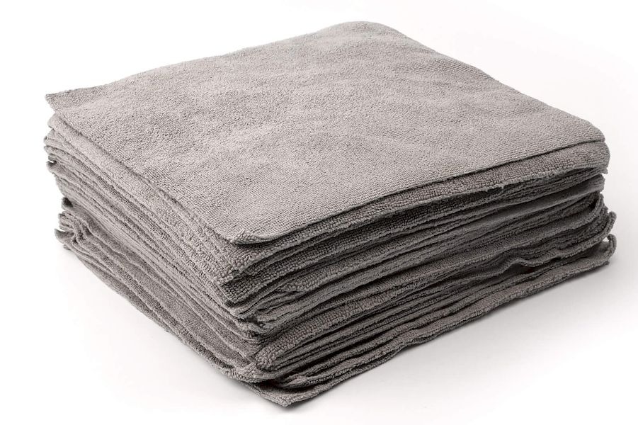 MaxShine 1103030G Microfiber Edgeless Utility Towels-12