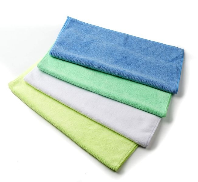 MaxShine 1104040BE Premium All-Purpose Microfiber Cleaning Towel - 16