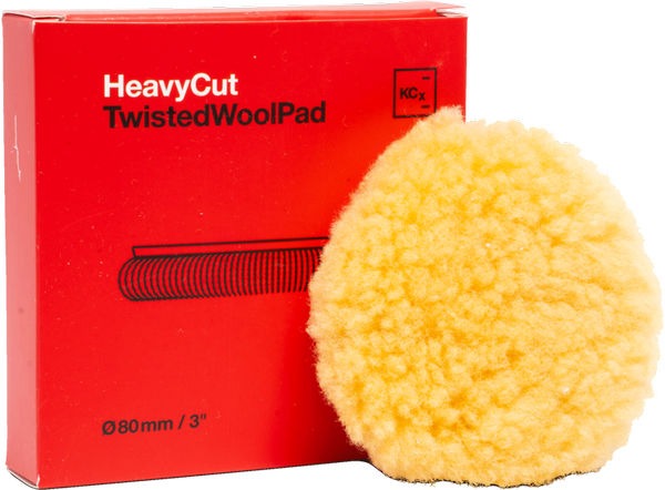 9998276 Twisted Wool Pad (шерстяной) 80mm Ротор Меховой круг для глубоких царапин