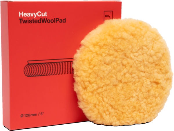 9998277 Twisted Wool Pad (шерстяной) 126mm Ротор Меховой круг для глубоких царапин