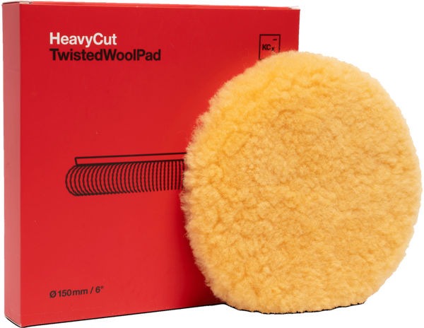 9998278 Twisted Wool Pad (шерстяной) 150mm Ротор Меховой круг для глубоких царапин