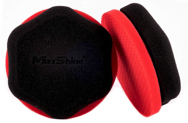 MaxShine 9011023 Honeycomb Foam Wax Applicator-2PCS/Pack