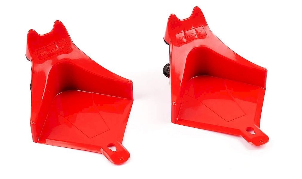 MaxShine 703103 2pcs Ezy Wheel Hose Slide Rollers - Red