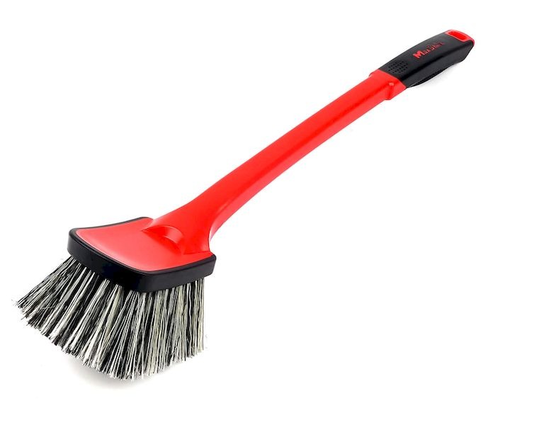 MaxShine 7011033 SOFT GRIP Tire & wheel Cleaning Brush ,long handle