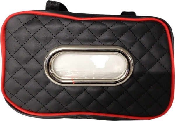 Cutie de șervețele cu velcro (negru) (NC-07-TB002)