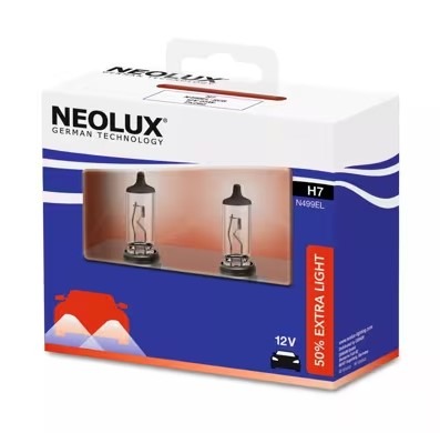 Автолампа Neolux N499EL-2SCB +50% H7 12V 55W