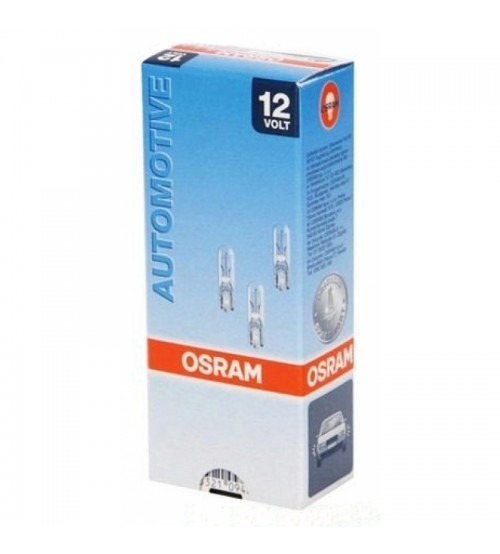 Автолампа OSRAM 12V W1.2W W2x4.6d (2721)