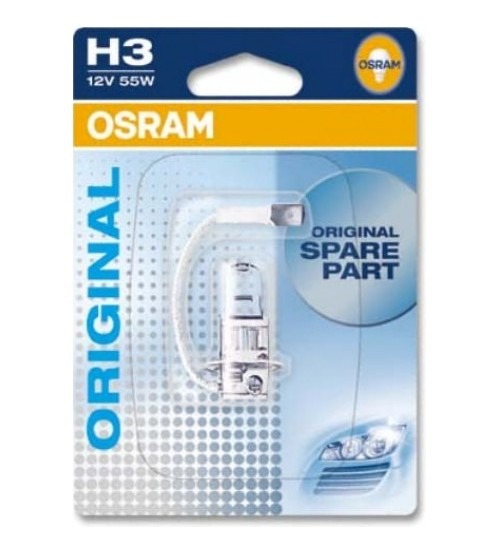 Bec auto OSRAM H3 12V 55W PK22s (64151-01B)