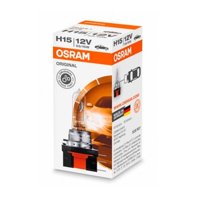 Bec halogen Osram 64176 Original H15 12V 1 buc.